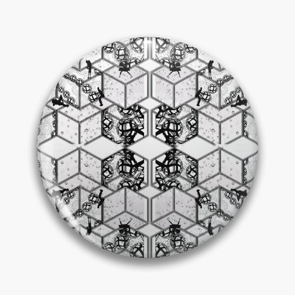 Item preview, Pop Art style ,Cube, Repeating Pattern #22 designed and sold by IdoFriedmanArt.