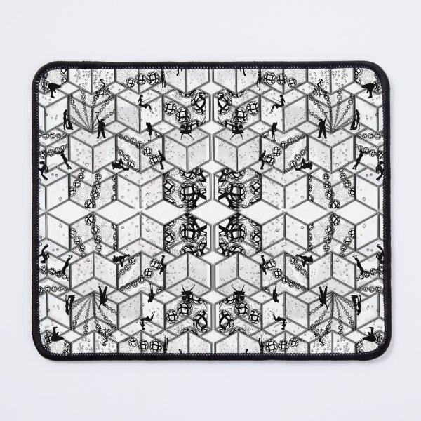 Item preview, Pop Art style ,Cube, Repeating Pattern #22 designed and sold by IdoFriedmanArt.