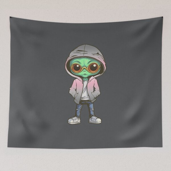 Item preview, Demigirl Pride Flag Alien, Subtle Demigirl Pride Design designed and sold by Travelslightly.