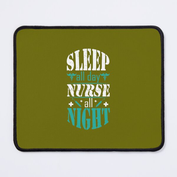 Item preview, Nurse all day nurse all night designed and sold by teedory.