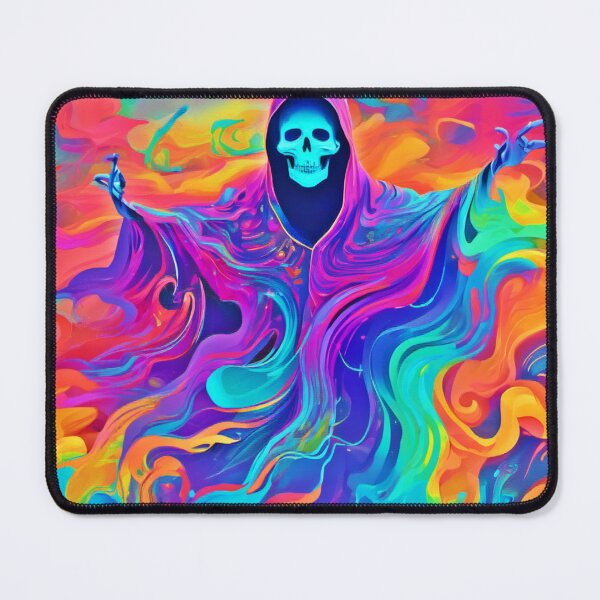 Item preview, Spooky Colorful Ghost Design designed and sold by Health And Fitness Posts e-Store.