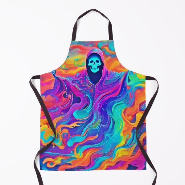 Item preview, Spooky Colorful Ghost Design designed and sold by Health And Fitness Posts e-Store.