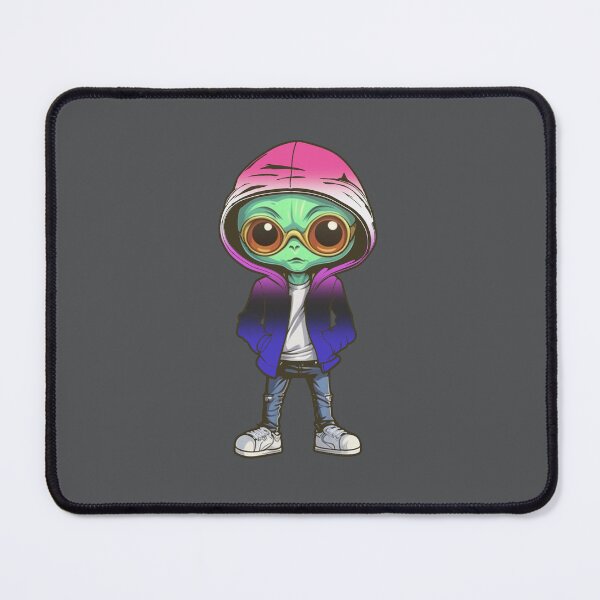 Item preview, Genderfluid Pride Flag Alien, Subtle Genderfluid Pride Design designed and sold by Travelslightly.
