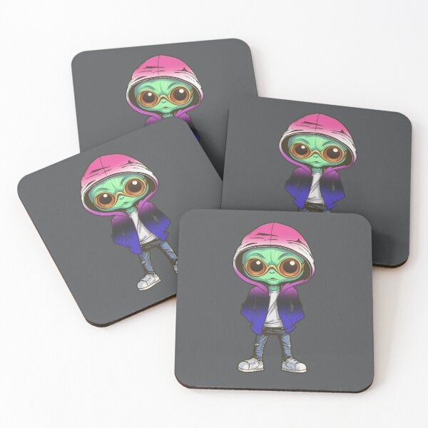 Item preview, Genderfluid Pride Flag Alien, Subtle Genderfluid Pride Design designed and sold by Travelslightly.