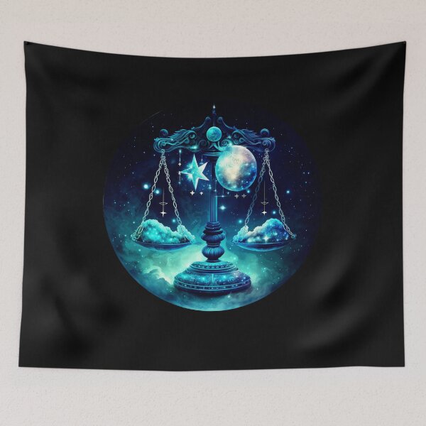 Item preview,  Libra   Astrology Horoscope Zodiac Sign Illustration  designed and sold by LLdreams.