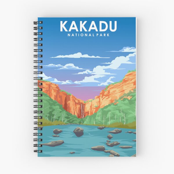 Artikelvorschau, Kakadu-Nationalpark Vintages Tagesreiseplakat entworfen und verkauft von Stadify.