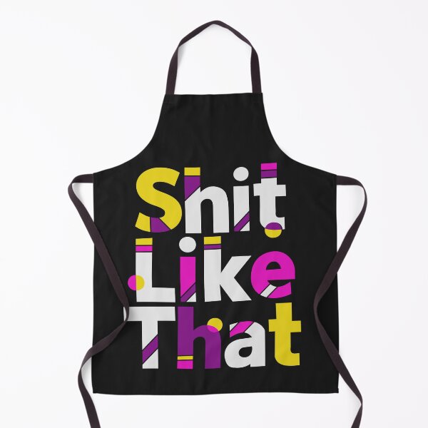 Item preview, Shit Like That- colourful trendy T-shirt design designed and sold by Printopia99.