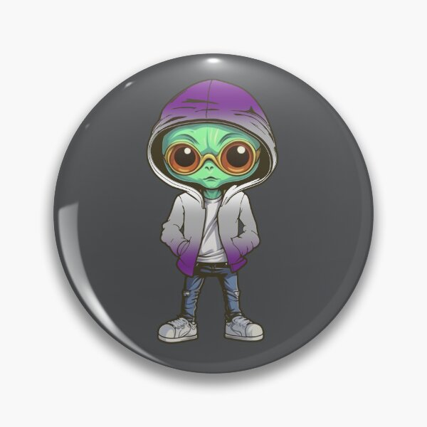 Item preview, Graysexual Pride Flag Alien, Subtle Greysexual Pride Design designed and sold by Travelslightly.
