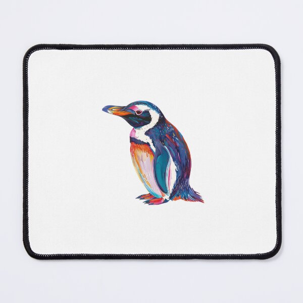 Item preview, Colourful Drawing of a Penguin designed and sold by Sticker1Central.
