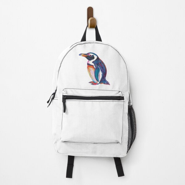 Item preview, Colourful Drawing of a Penguin designed and sold by Sticker1Central.