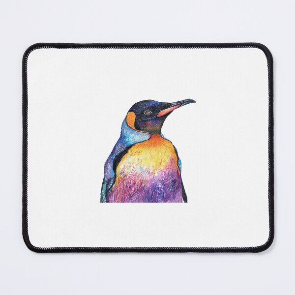 Item preview, Colourful Drawing of a Penguin designed and sold by Sticker1Central.