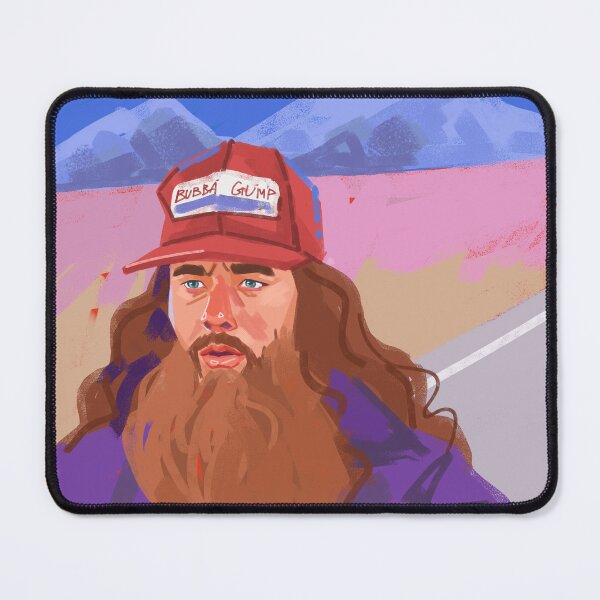 Item preview, Forrest Gump design, fan art, movie character designed and sold by Kate Kanajeva.