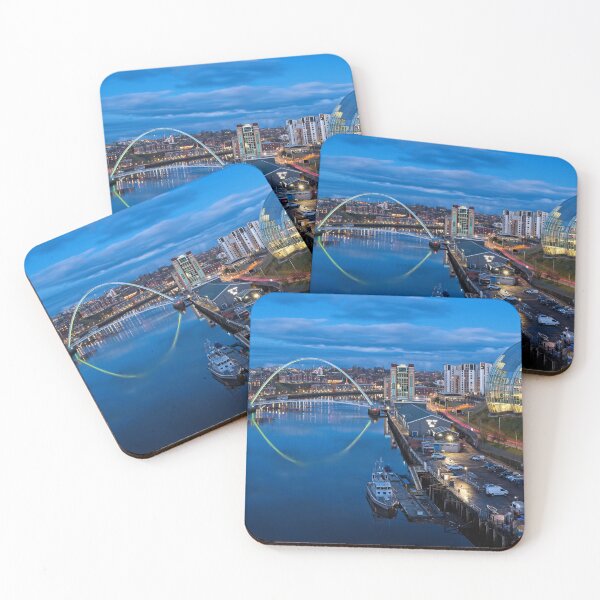Item preview, River Tyne at Dusk, Newcastle-Gateshead designed and sold by Rob Cole Photography.