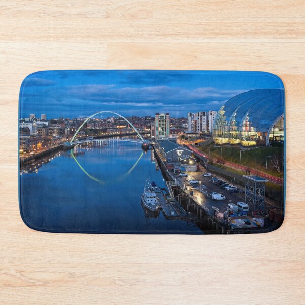 Item preview, River Tyne at Dusk, Newcastle-Gateshead designed and sold by Rob Cole Photography.