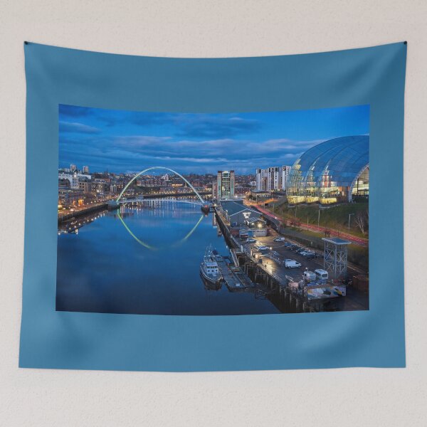 Item preview, River Tyne at Dusk, Newcastle-Gateshead designed and sold by Rob Cole Photography.