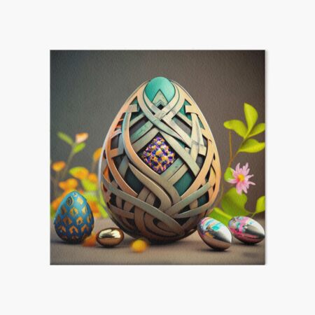 Item preview, Magic Easter egg with Celtic designs designed and sold by Blue Eye.