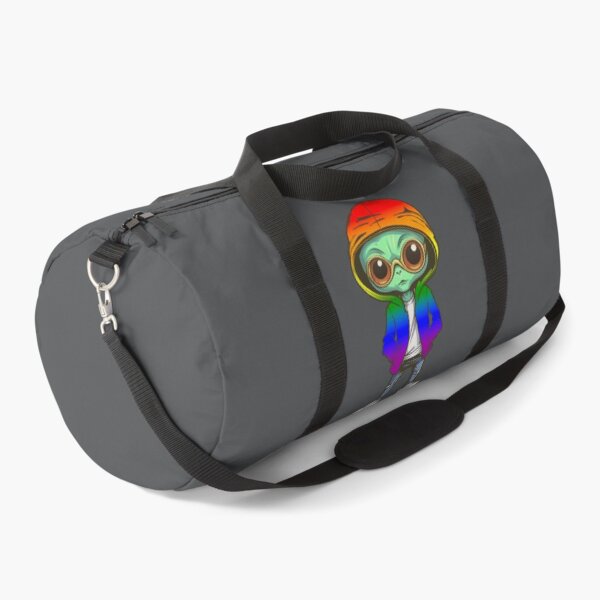 Item preview, LGBTQIA+ Pride Flag Alien, Gaylien Rainbow Pride Design designed and sold by Travelslightly.