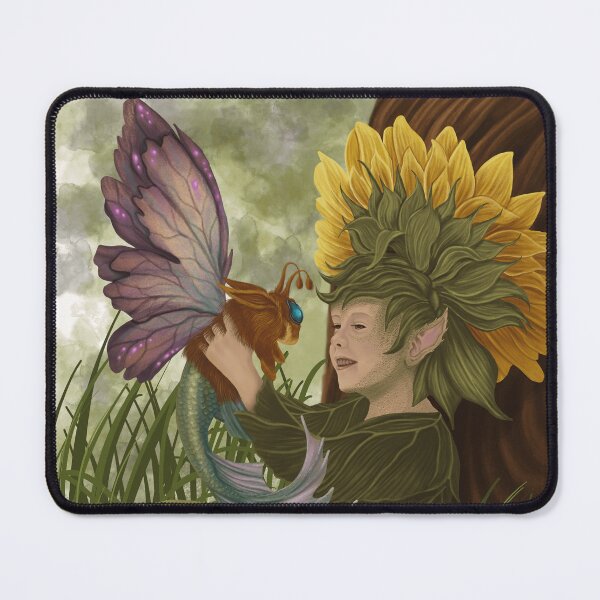 Item preview, Fairy Daisy with butterfly rabbit with fish tail designed and sold by Dugleidy  Santos.