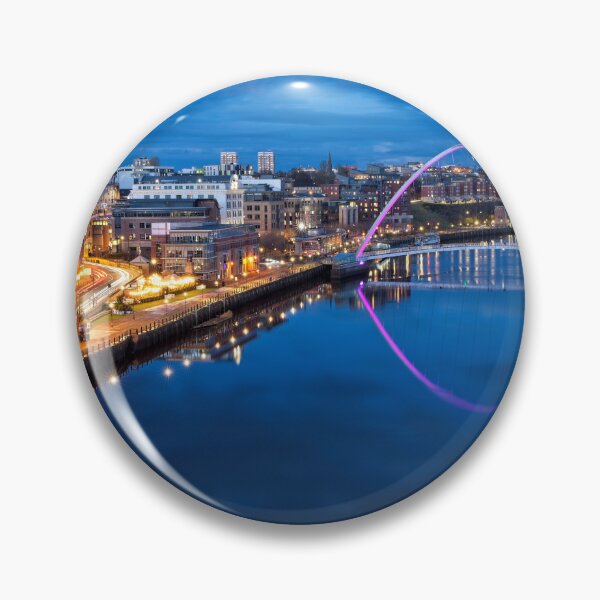 Item preview, River Tyne at Dusk, Newcastle-Gateshead designed and sold by Rob Cole Photography.