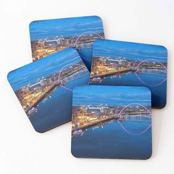 Item preview, River Tyne at Dusk, Newcastle-Gateshead designed and sold by Rob Cole Photography.