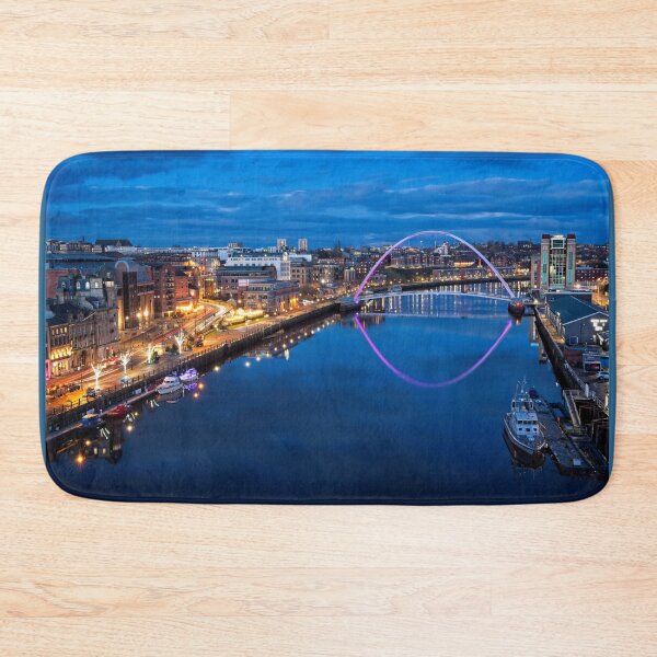 Item preview, River Tyne at Dusk, Newcastle-Gateshead designed and sold by Rob Cole Photography.