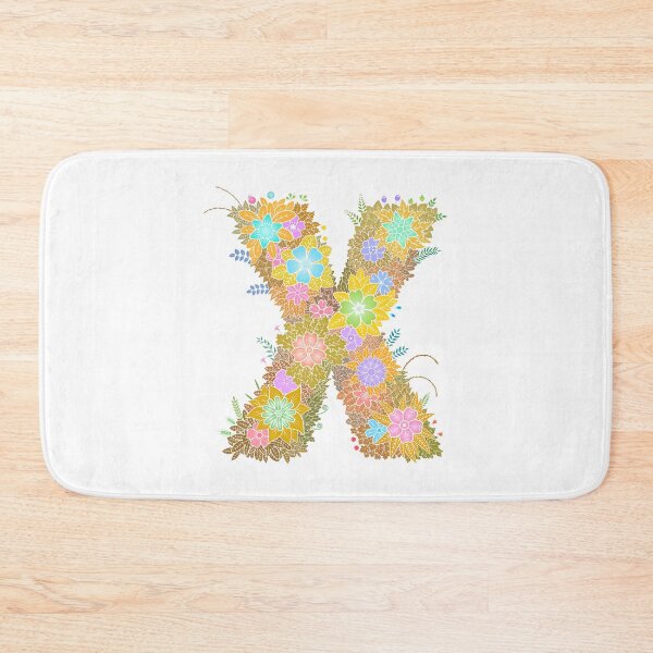 Artikelvorschau, Blumenbuchstabe „X“ WeArePrettierThanFlowers entworfen und verkauft von birthflower.