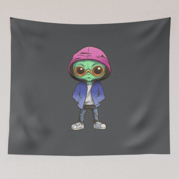 Item preview, Omnisexual Pride Flag Alien, Subtle Omnisexual Pride Design designed and sold by Travelslightly.