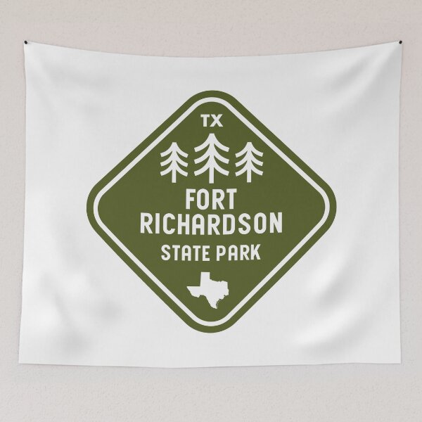Item preview, Fort Richardson State Park Texas Rhombus designed and sold by bivenart.