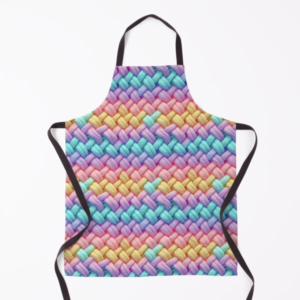 Item preview, chunky knit style texture in rainbow colors designed and sold by YuliaHulia.