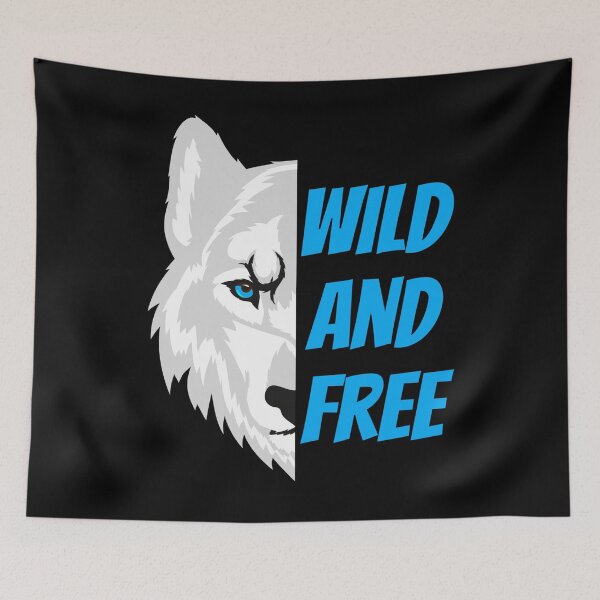 Item preview, Wild And Free Wolf designed and sold by Nesro34.