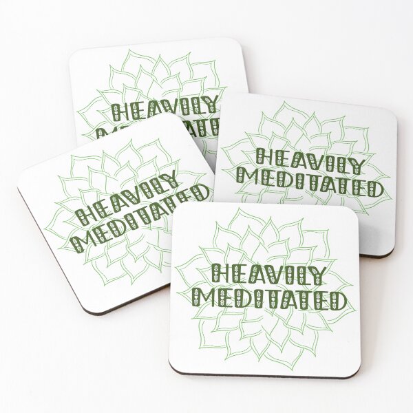 Item preview, Heavily Meditated designed and sold by WithLoveMelissa.