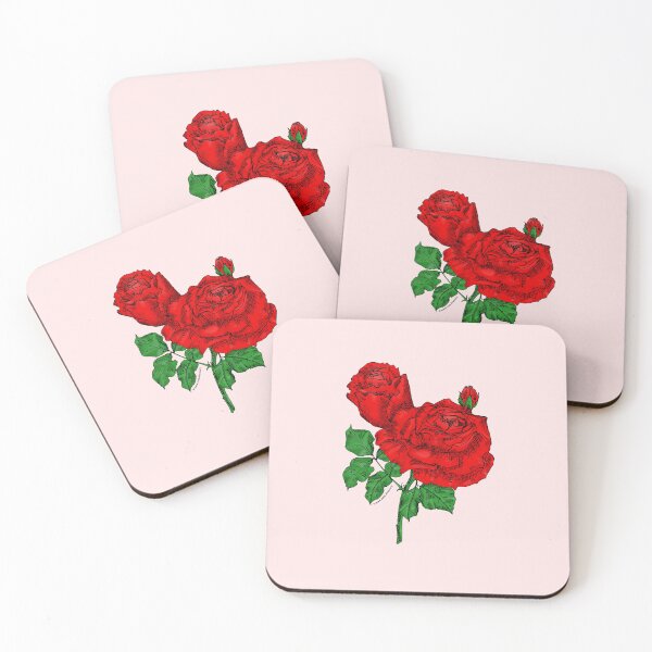 Item preview, Bright Red High-Centered Rose Bloom Very Full 40+ Petals In 3+ Rows designed and sold by Rachael Taylor.