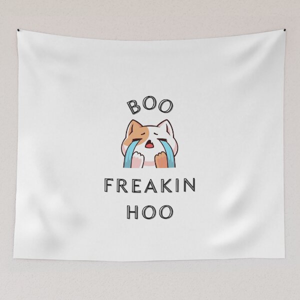 Item preview, Boo Freaking Hoo Cat designed and sold by PatiMN.