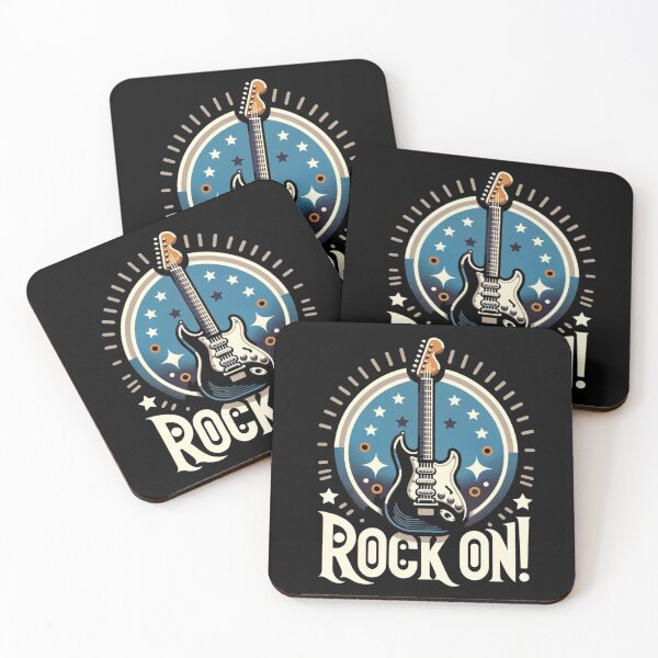 Aperçu de l'œuvre Rock On créée et vendue par DadDrivenDesign.