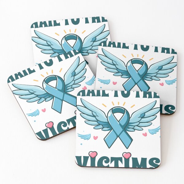 Item preview, Hail to the Victims - Sexual Assault Awareness Month designed and sold by BobaTeeStore.