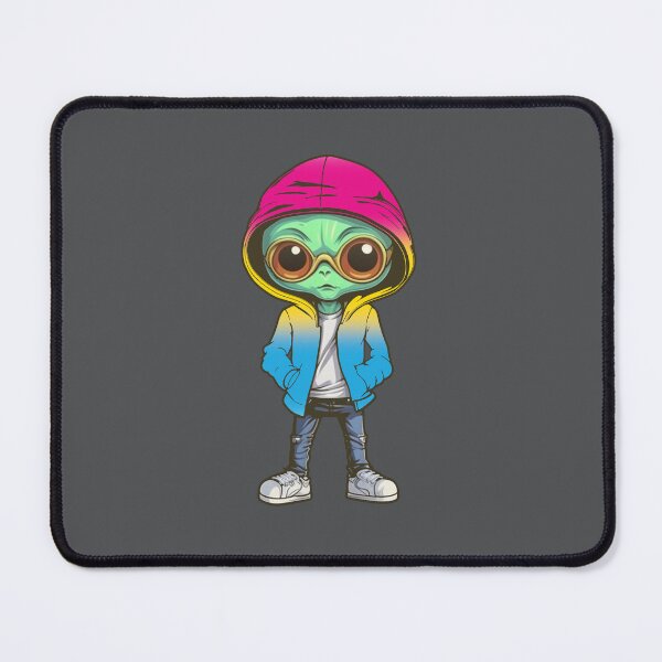 Item preview, Pansexual Pride Flag Alien, Subtle Pan Pride Design designed and sold by Travelslightly.