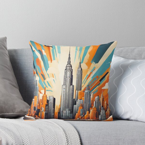 Item preview, Retro-Futuristic Skylines of Tomorrow designed and sold by drawbey.