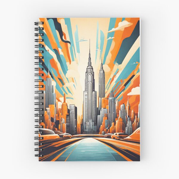 Item preview, Retro-Futuristic Skylines of Tomorrow designed and sold by drawbey.