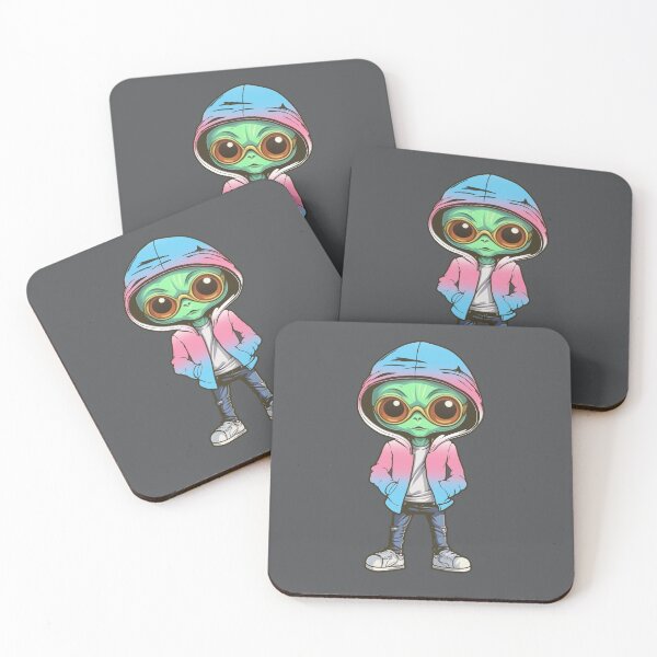 Item preview, Transgender Pride Flag Alien, Subtle Trans Pride Design designed and sold by Travelslightly.
