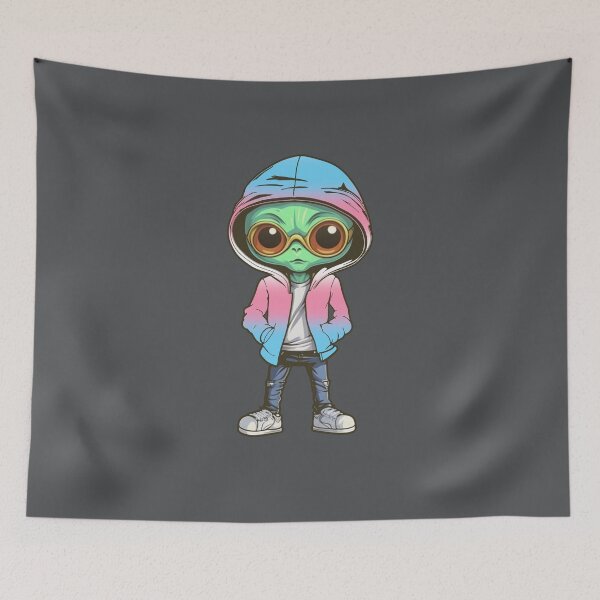 Item preview, Transgender Pride Flag Alien, Subtle Trans Pride Design designed and sold by Travelslightly.