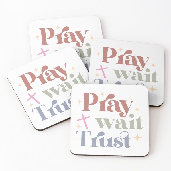 Item preview, "Pray, Wait, Trust: A Journey Within" designed and sold by Art-shia.