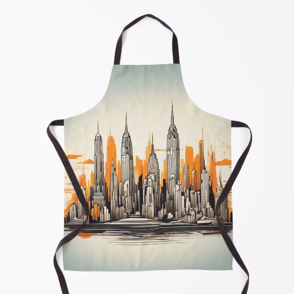 Item preview, Retro-Futuristic Skylines of Tomorrow designed and sold by drawbey.