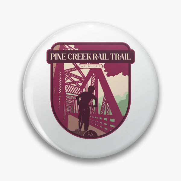 Item preview, Pine Creek Rail Trail , 62 miles – Pennsylvania cycling designed and sold by Moritz Schwäble.