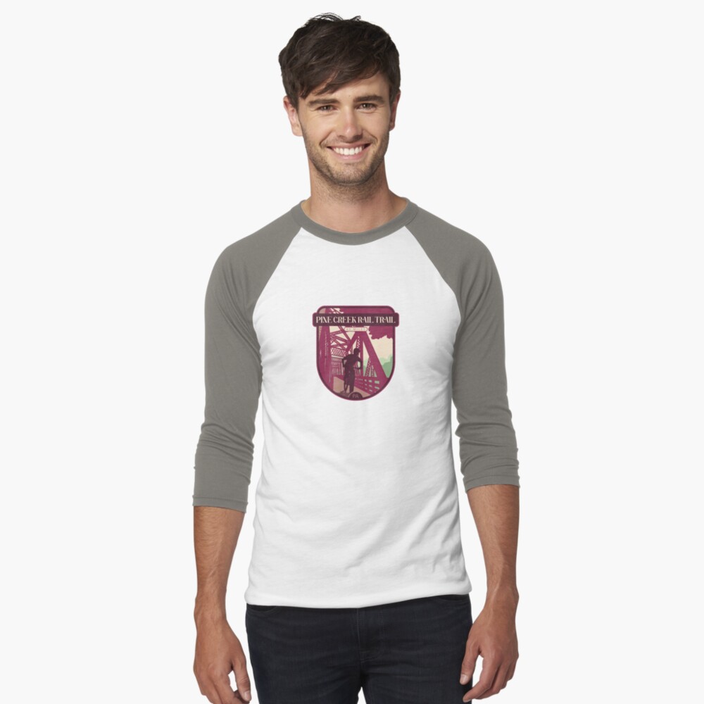 Item preview, Baseball ¾ Sleeve T-Shirt designed and sold by moritzschwaeble.
