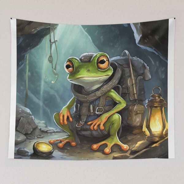 Item preview, Adventure frog designed and sold by TBMdesigns.