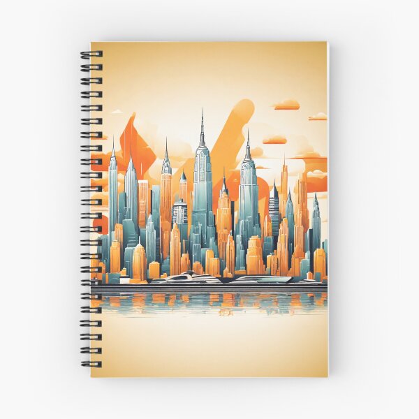 Item preview, Retro-Futuristic Skylines of Tomorrow designed and sold by drawbey.