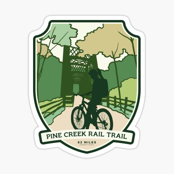Item preview, Pine Creek Rail Trail , 62 miles – Pennsylvania cycling designed and sold by Moritz Schwäble.