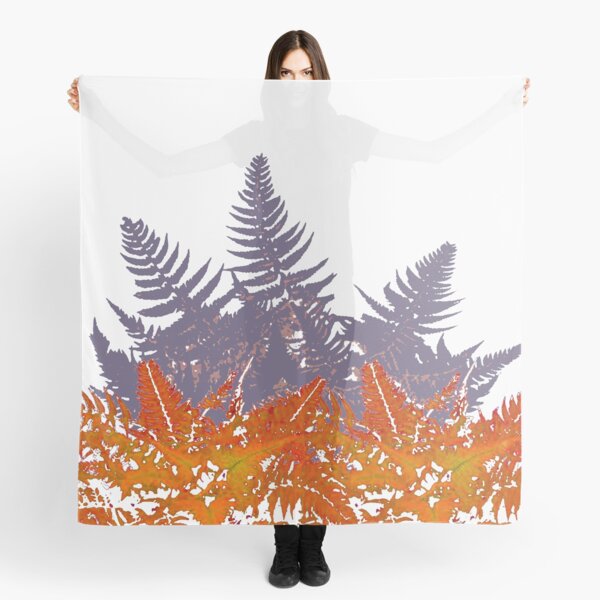 Item preview,  LILAC &  BROWN ABSTRACT WOODLAND FERNS  designed and sold by sharlesart.