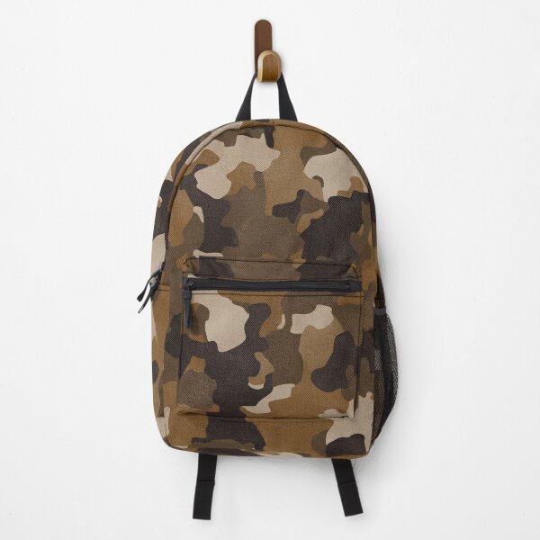 Item preview, Brown Vintage Camo Realistic Worn Out Effect designed and sold by Geek Updated.