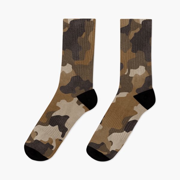 Item preview, Brown Vintage Camo Realistic Worn Out Effect designed and sold by Geek Updated.